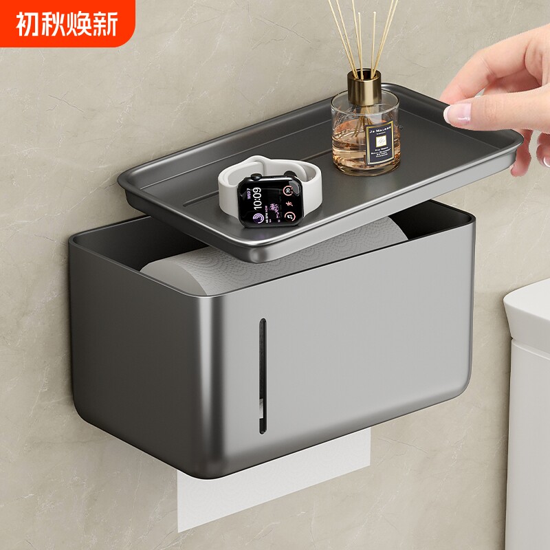 【工厂直销】防水壁挂卫生纸盒图片