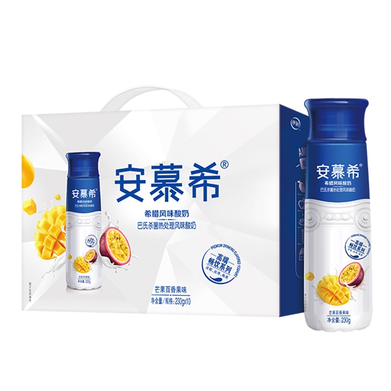 安慕希百香果酸奶10瓶