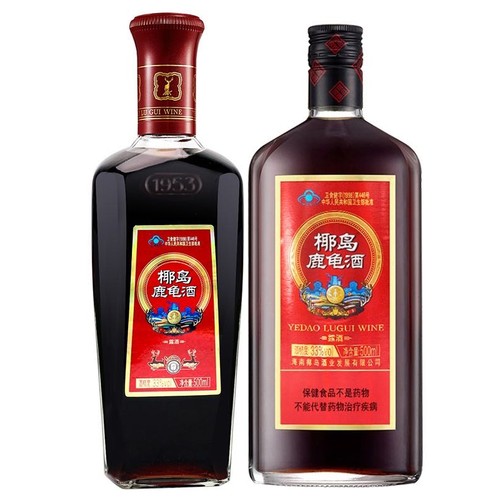 33度海南椰岛鹿龟酒500ml