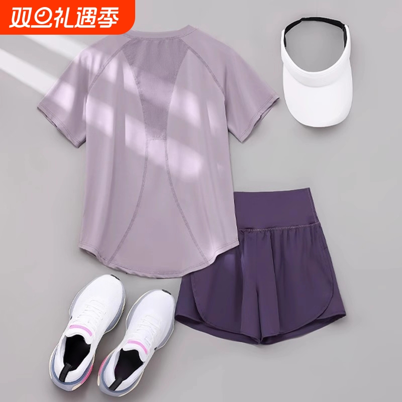 短袖健身运动套装女|千人加购