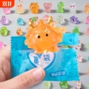 卡通夜光盲袋可爱迷你动物摆件立体模型发光玩具独立包装 儿童礼物