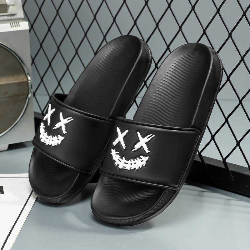 海峡虎一字拖男女外穿潮牌夏季2026新款防滑软底沙滩凉拖鞋男