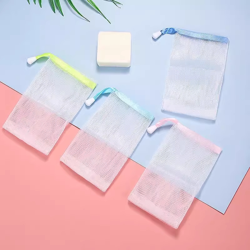 双层手工皂起泡网香皂打泡网肥皂网发泡网洁面沐浴皂袋洗面奶泡沫