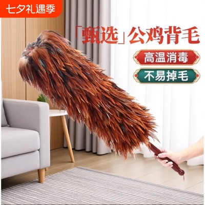 鸡毛掸子家居清洁除尘掸可伸缩