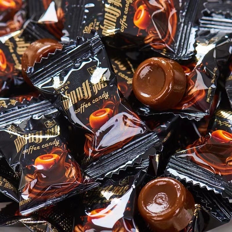 特浓咖啡糖正品硬糖黑咖啡味休闲网红零食批发提神糖小包装散装