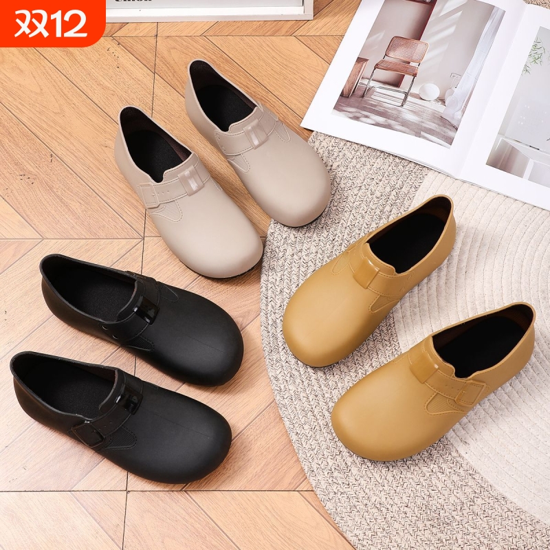 时尚男女晴雨两用雨靴外穿超软