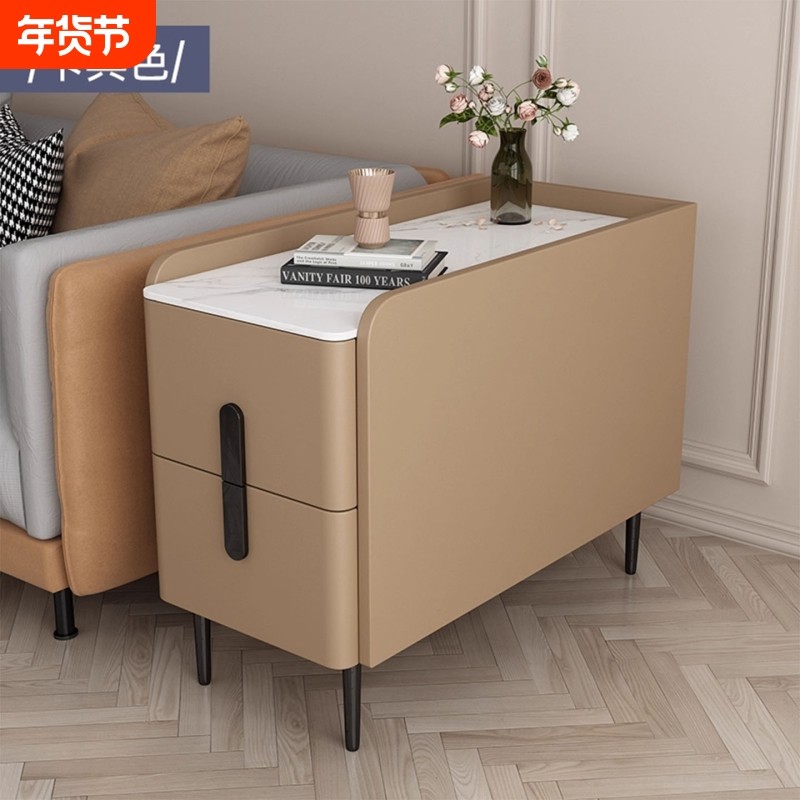 现代新款超窄实木边柜沙发夹缝收纳柜客厅边几角几沙发侧边柜,住宅家具,角几/边几,淘宝优惠券,粉丝福利购,淘宝优惠卷