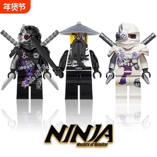 邪恶吴大师科普特机械博格幻影忍者重启季反派拼积木玩具军团摩罗