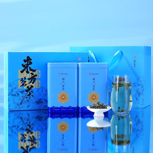 2025新茶上市徽六一级六安瓜片绿茶茶叶东方茗茶徽小六礼盒装240g