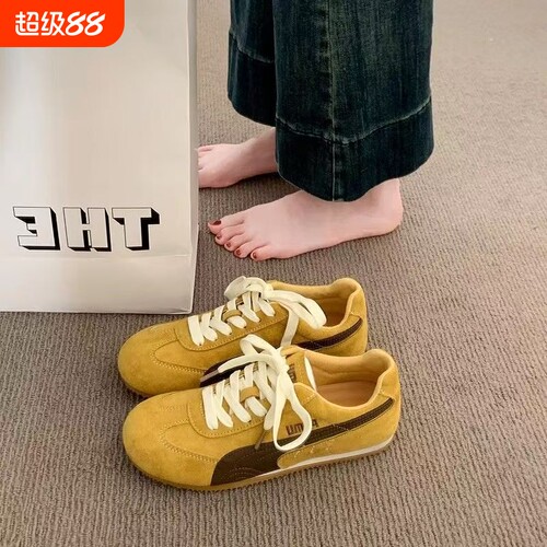 意尔康女款休闲鞋百搭平底女鞋