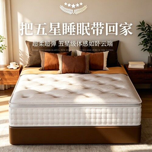 五星级酒店同款弹簧记忆棉