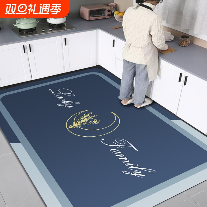 防油硅藻泥厨房地垫|千人收藏