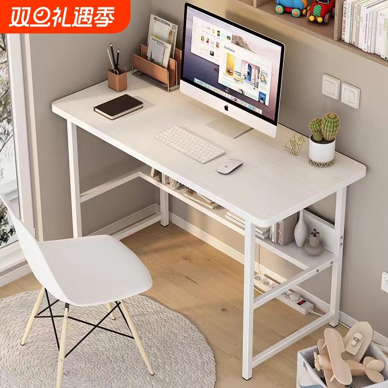 电脑桌台式小桌子家用租房办公桌卧室小型学习写字桌简易书桌餐桌
