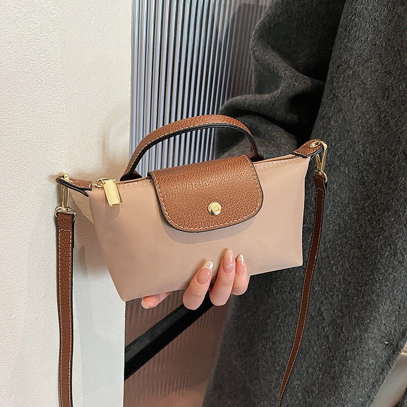 手提包包女2026新款洋气mini手机包高级感尼龙单肩斜挎包手拿