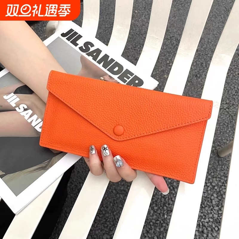 2025便携轻薄钱包大容量新款钱夹长款小众设计卡包女士高档零钱包