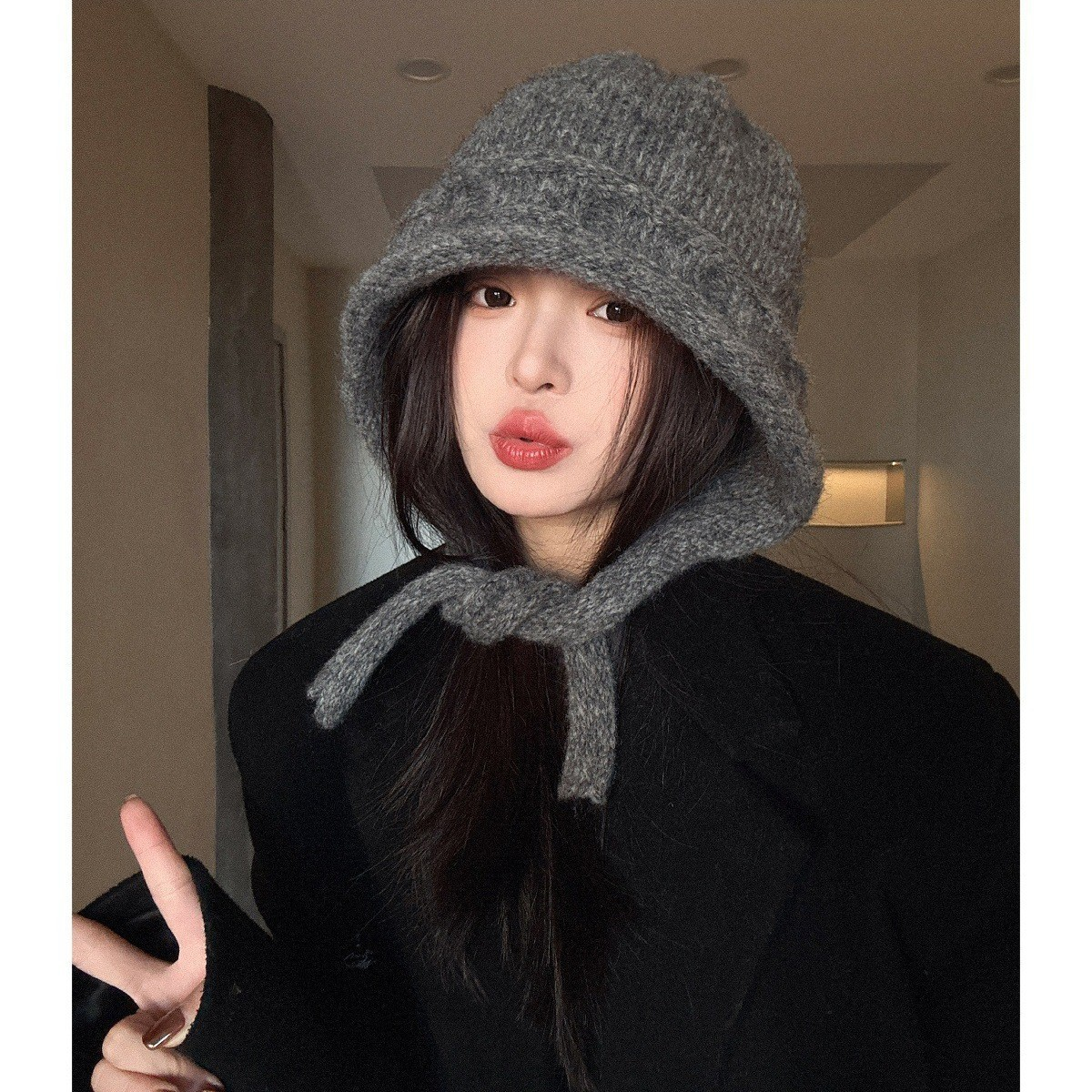 毛线针织保暖帽|171人收藏