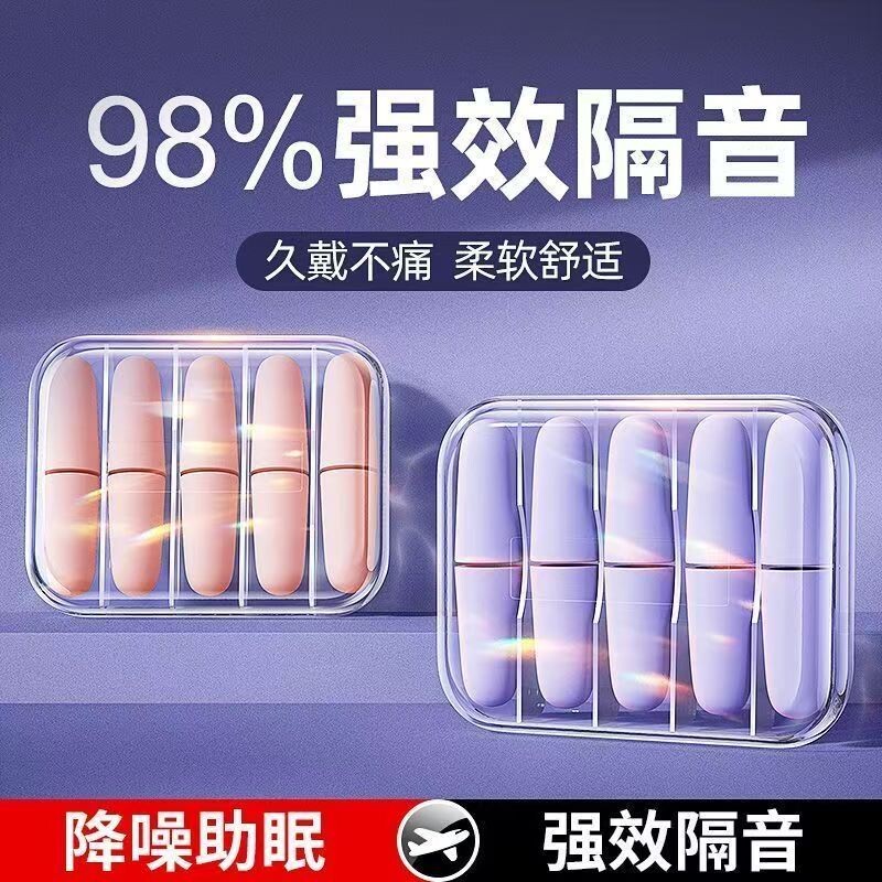 耳塞睡觉睡眠专用超级隔音专业防噪音学生宿舍学习神器静降噪耳罩