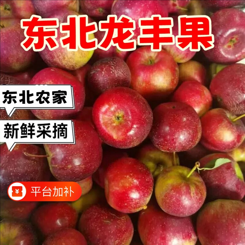 东北龙丰果大秋果新鲜当季水果孕妇水果嘎啦果酸甜应季特产小苹果