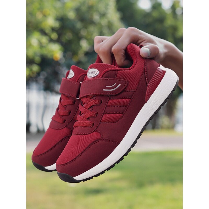 老人鞋女2026年春秋款妈妈鞋中老年防滑运动健步鞋软底爸爸鞋