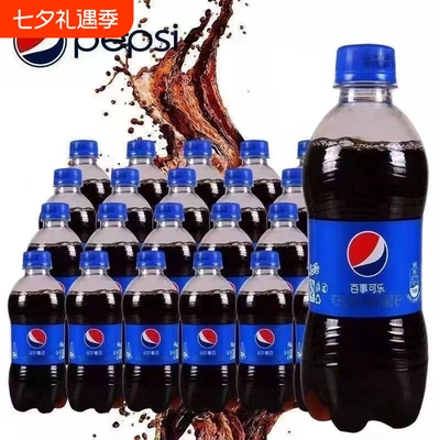 百事可乐7喜美年达碳酸饮料300ml