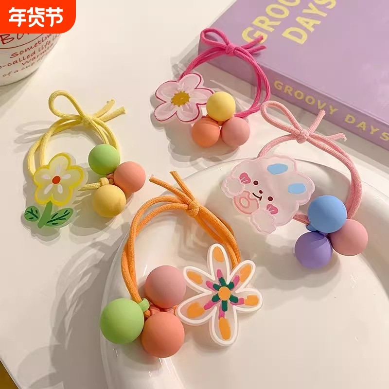 儿童皮筋头绳小女孩扎头发高弹力发圈发饰女童不伤发可爱发绳头饰,饰品/流行首饰/时尚饰品新,发饰,淘宝优惠券,粉丝福利购,淘宝优惠卷