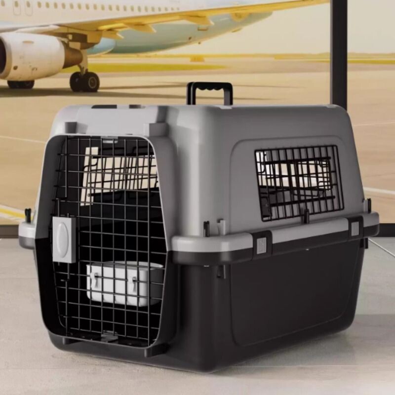 猫外出航空箱宠物咪狗笼便便箱笼子便携小型犬太空箱车载托运国航