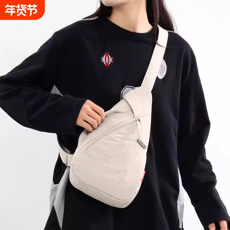 胸包女单肩包百搭男手机斜挎包2025新款胸前包小背包轻便休闲防水,箱包皮具/热销女包/男包,胸包,淘宝优惠券,粉丝福利购,淘宝优惠卷