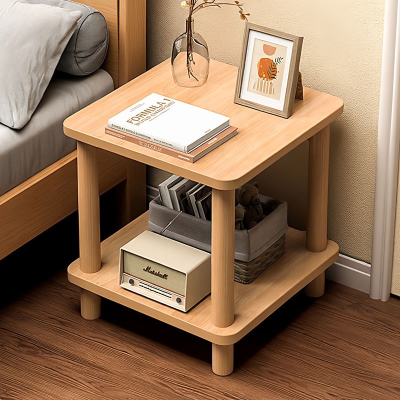 小型床头柜卧室家用夹缝迷你床边小桌子出租屋简易沙发边几置物架