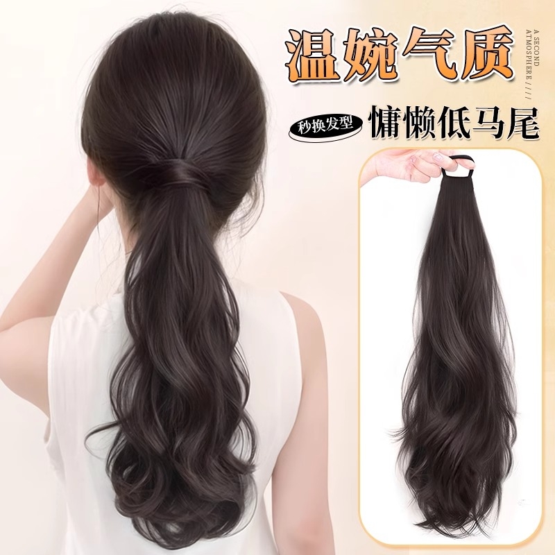 自然黑假发马尾辫|超1.6万次加购