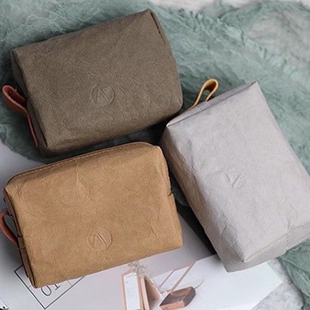 超轻便携数据线收纳包充电器文玩鼠标电源电脑配件收纳袋充电宝电子产品杂物整理保护化妆包