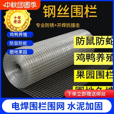拦鸡网养鸡网钢丝网养殖网