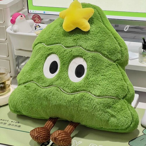 节沙发娃娃公仔圣诞树摆件