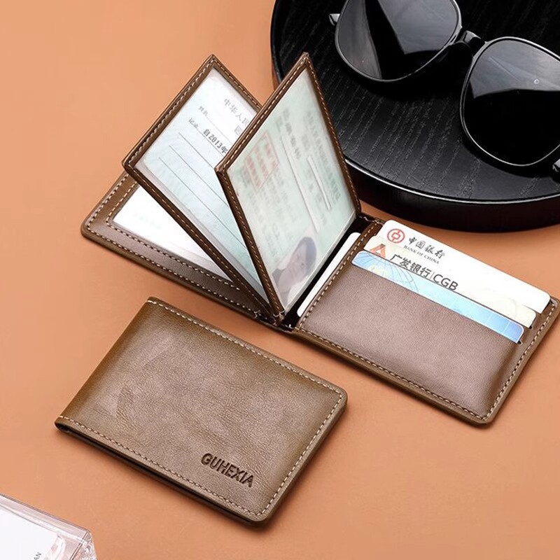 复古皮革驾驶证皮套男多功能证件卡包机动车行驶证卡套超薄驾照夹