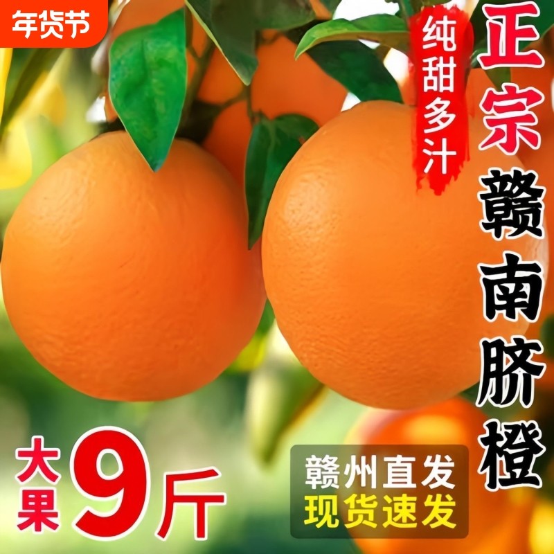橙子江西赣南脐橙新鲜10斤大果当季孕妇水果甜橙赣州直发年货节,水产肉类/新鲜蔬果/熟食,橙,淘宝优惠券,粉丝福利购,淘宝优惠卷