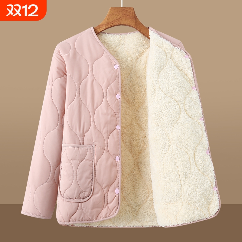 中老年妈妈秋冬外套奶奶上衣休闲