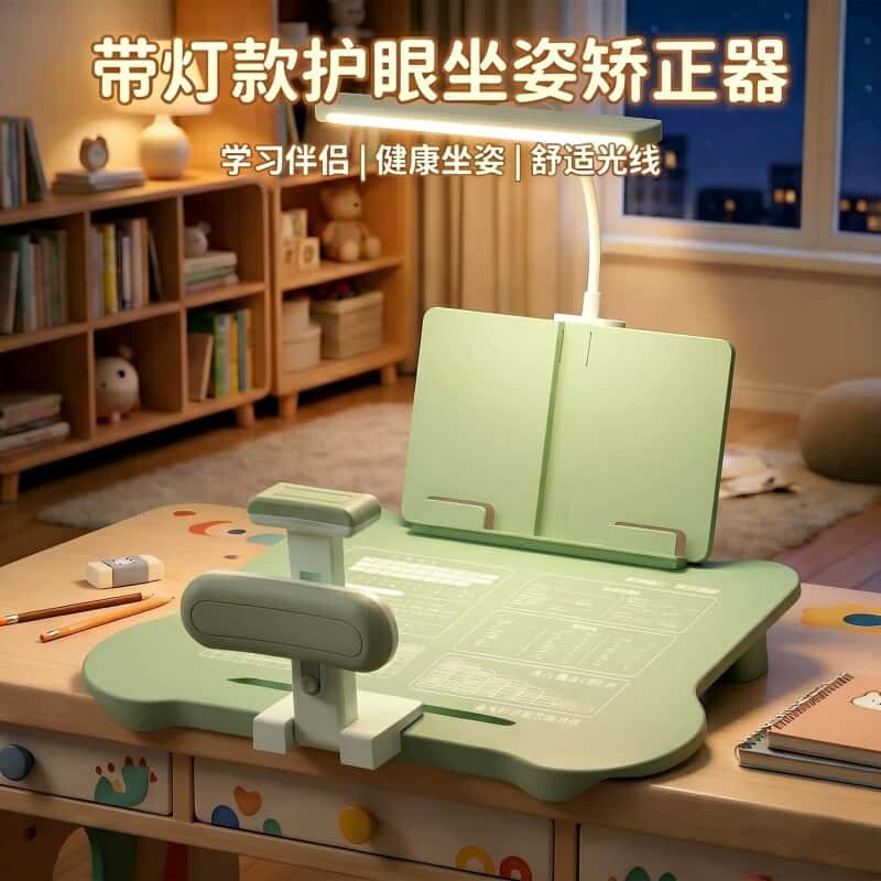 小学生桌面可托下巴护眼矫正器图片