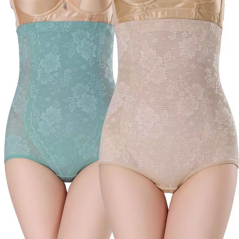 薄款高腰收腹内裤女提臀塑身束腰神器收胃塑形强力收小肚子不卷边