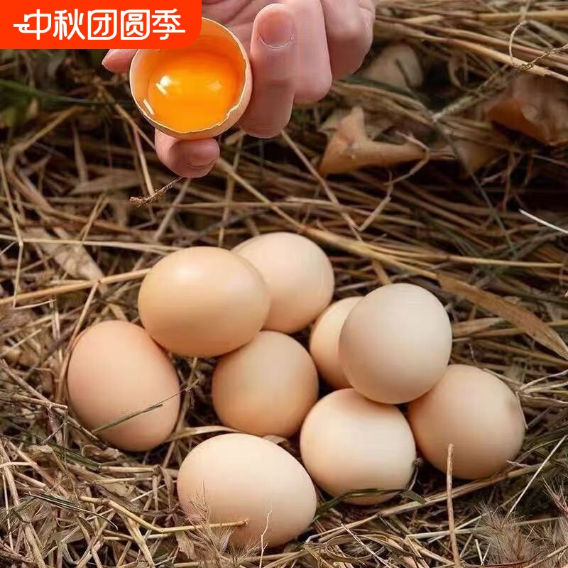 皖南小镇九华山土鸡蛋30枚可生食头窝蛋柴鸡蛋送货上门礼盒