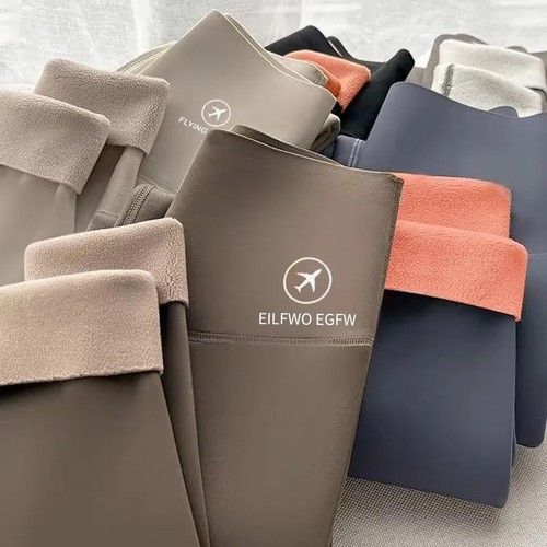 加绒鲨鱼保暖底裤秋冬外穿大码秋裤冬季高腰弹力加厚棉裤芭比加长 - 封面