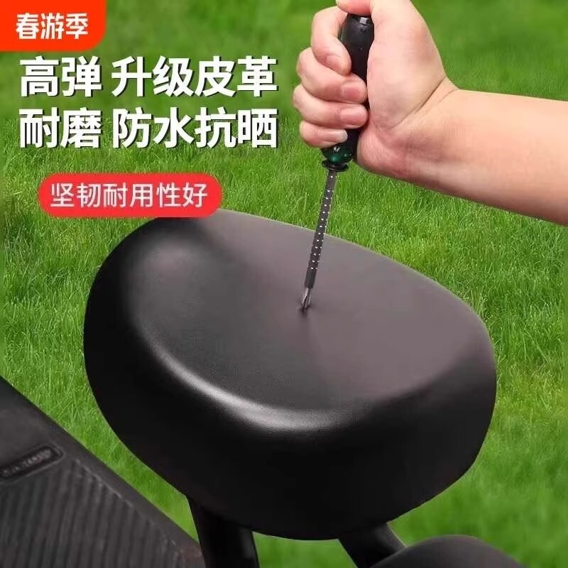 电动车座套通用座垫套电瓶车座垫电动自行车座套防水防晒隔热透气
