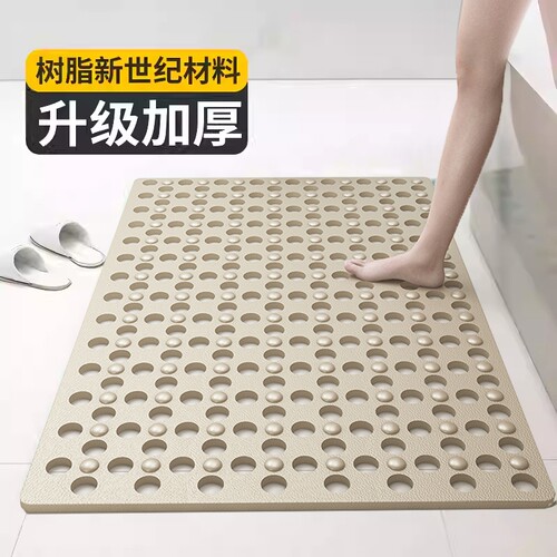 2024大孔浴室垫防滑吸水