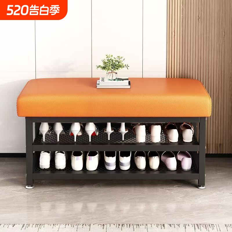 换鞋凳家用入户门口鞋架坐凳一体置物架客厅可坐穿鞋凳收纳凳进门