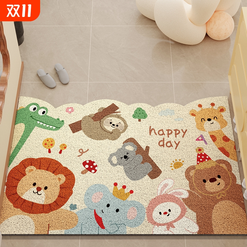 家用高端耐脏除尘丝圈刮沙踩踏垫