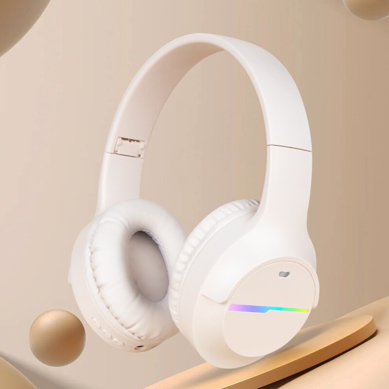 黑色头戴式蓝牙耳机卡通儿童学生Y08手机游戏耳麦耳机