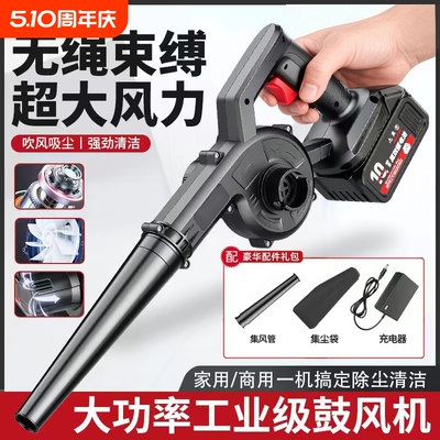 大功率锂电充电式鼓风机吹灰