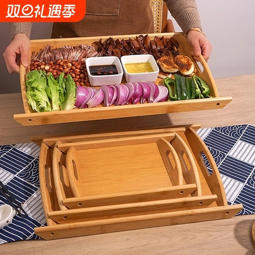 竹木长方形餐盘|超3.1万次加购