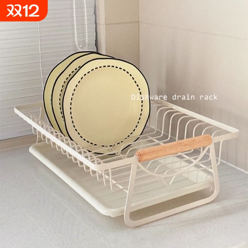 碗碟收纳架沥水碗盘架家用厨房洗碗池水槽边碗架碗筷餐具收纳篮