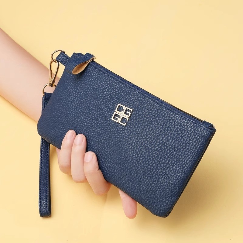 手拿包长款2026年新款女士大容量简约时尚手提包手机证件零钱