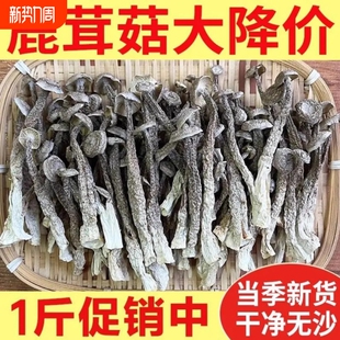 碎块鹿茸菇干货鹿茸菌批发商用香菇蘑菇煲汤炒菜菇 食用巴巴