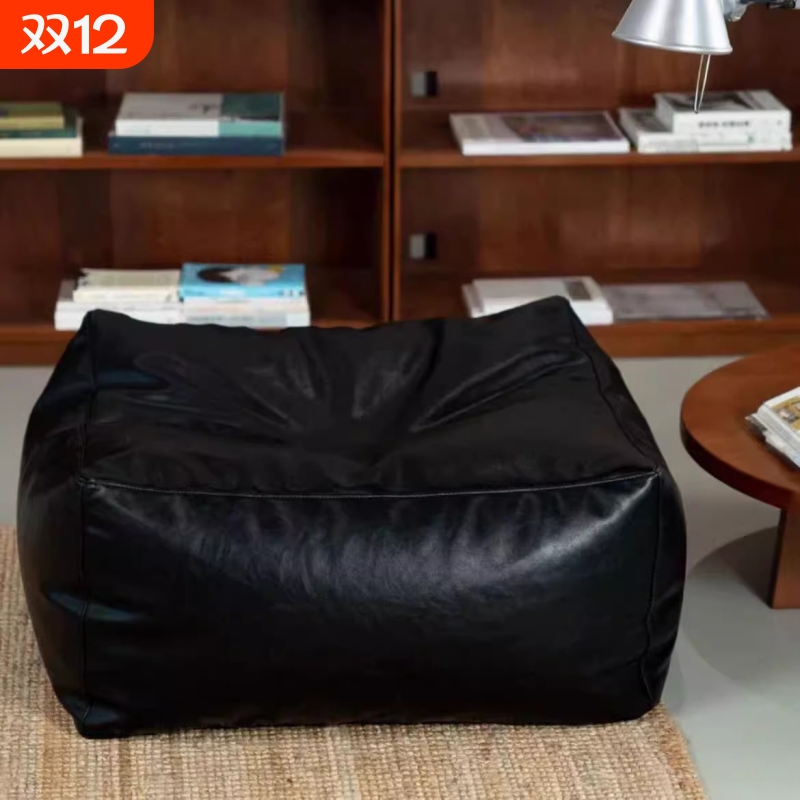 旧衣服收纳蒲团坐墩沙发凳懒人沙发脚踏民宿坐垫客厅换鞋凳收纳凳